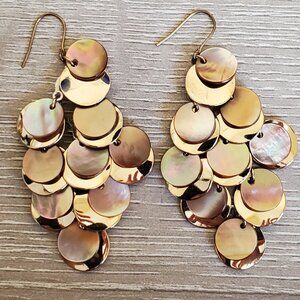 Beautiful shell earrings